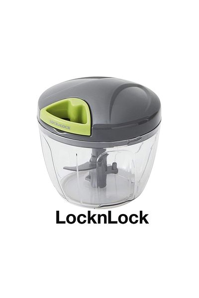 locknlock مفرمة سريعة بثلاث شفرات من لوك اند لوك، غير كهربائية، سعة 650 مل