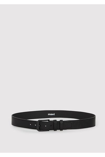 Mavi Black Faux Leather Belt 0911653 -900