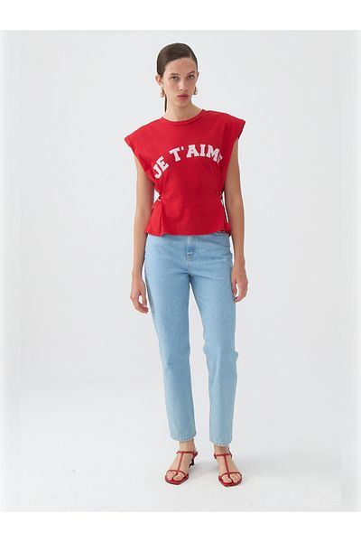 Nocturne Padded T-Shirt with Adjustable Waist Detail