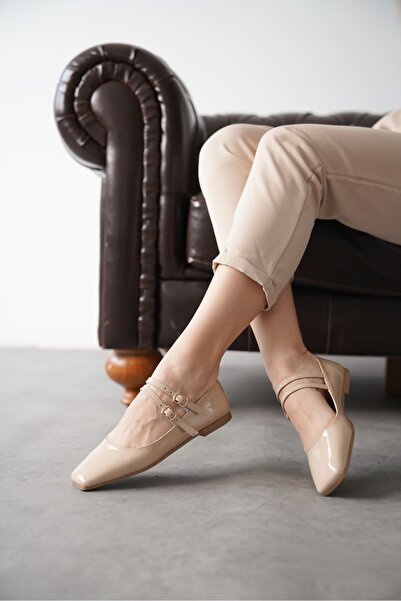 MODAADAM Pantofi de balet Ravello de damă - Piele lacuită