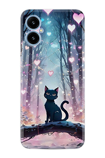 omix X5 Kılıf Boutique Baskılı Resimli Love Cats Tree Pcode -050