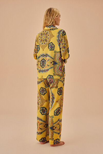 SUWEN Amani Gömlek Yaka Pijama Takımı