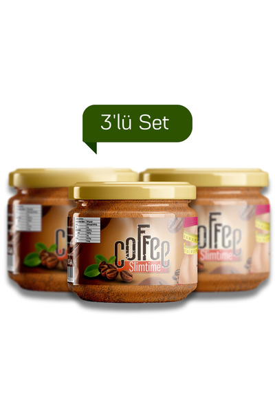 NLife Slimtime Coffee 3 Aylık Kullanım 3x150 Gr