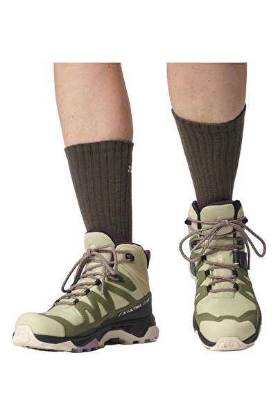 Salomon X-Ultra 4 Mıd Gtx L4745500022 Kadın Outdoor Bot - Yeşil