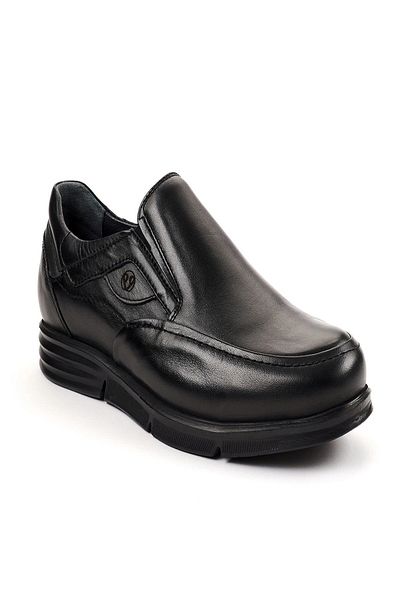 Forelli 69017 Pantofi confort pentru bărbați - negri