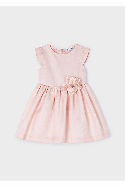 MAYORAL فستان بناتي صيفي وردي