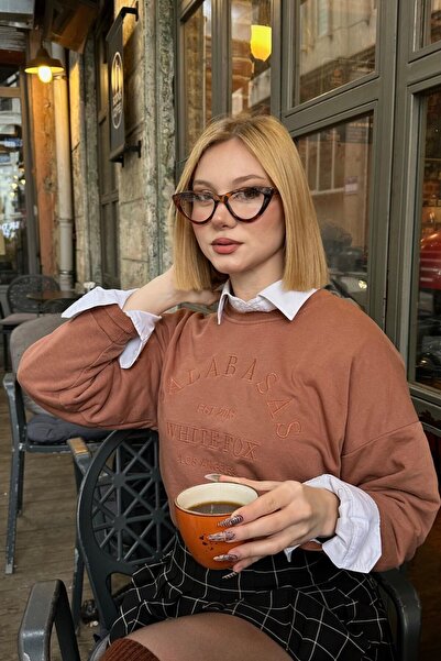 FALAN EYEWEAR Cat Woman Kadın Blue Block Gözlük Leopar