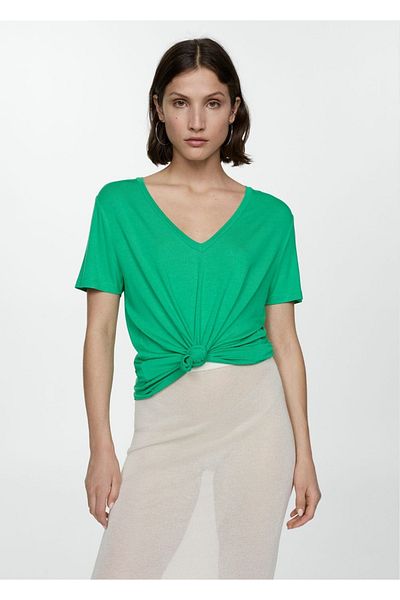 MANGO Woman Kurzarm-T-Shirt
