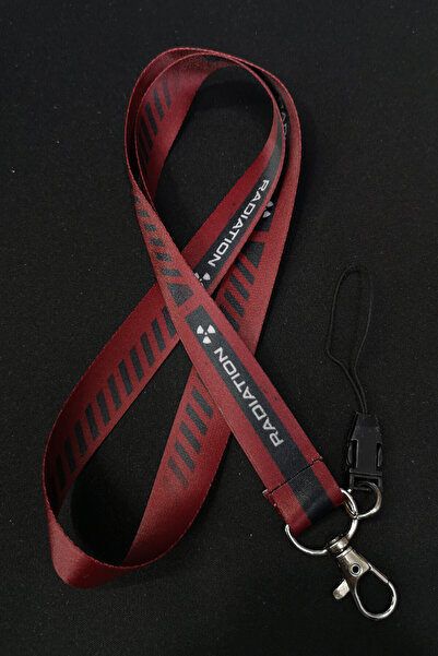 Apptakı Radyasyon Radyoaktif Radyoloji Yaka Kartı Aksesuar Boyun İpi Boyun As...