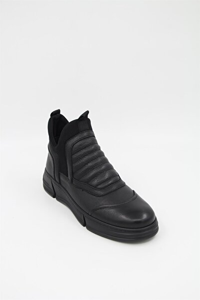 JAMES FRANCO 200580M5761 Erkek Casual Bot - Siyah