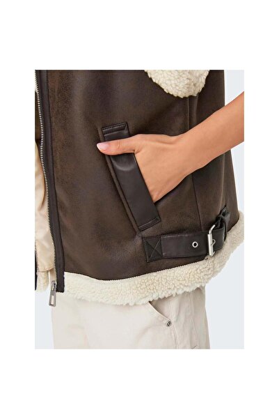 Jack & Jones Onlbetty Women's Vest - 15322433   Bonded Waistcoat Cc Otw