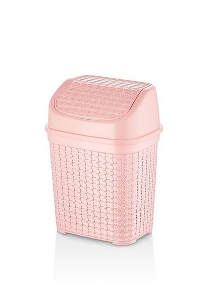 NEZADE STORE Colorful Honeycomb Click Trash Can - Royaleks Mrd303