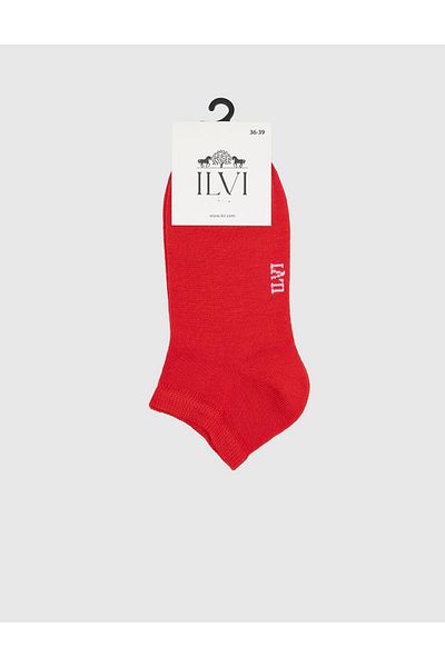 İLVİ Leuven Red Women's Booties Socks