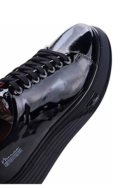 MARCOMEN 152-15275 Men's Casual Shoes - Black Patent Leather
