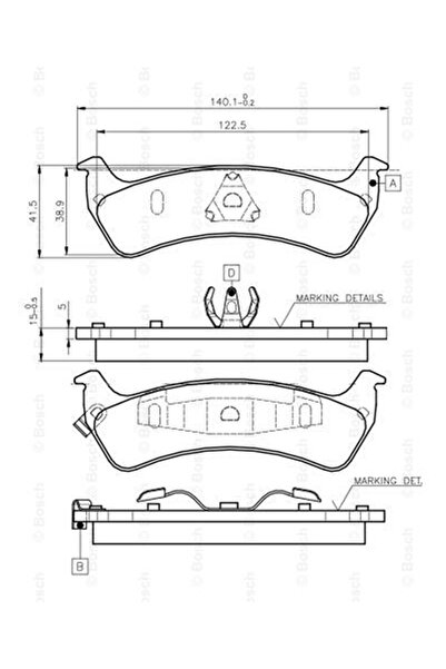Disk Balata Grand Cherokee Arka -