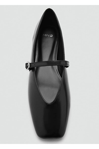 MANGO Woman Mücevher Ve Bağ Detaylı Babet