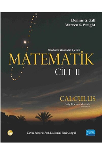 Nobel Akademik Yayıncılık MATEMATİK CİLT II - Calculus Early Transcendentals