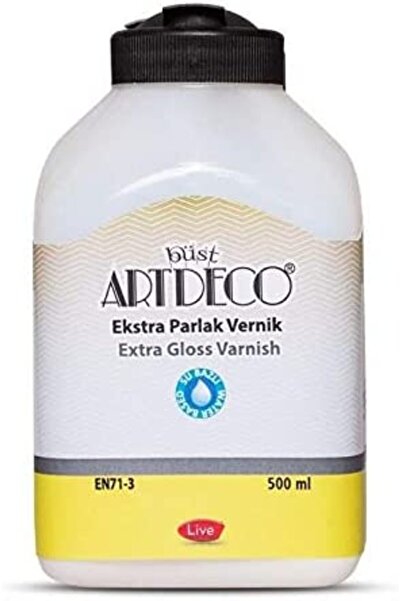 Artdeco Su Bazlı 500ml Vernik Extra Parlak / 073L-04