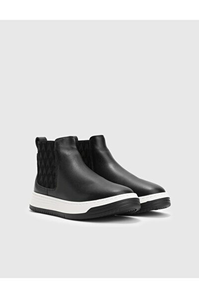 İLVİ Stew Hakiki Deri Kadın Siyah Bot