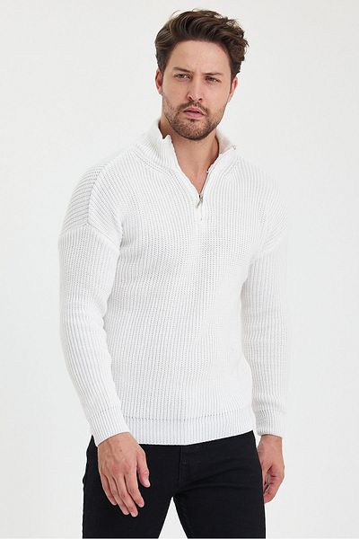 DOAYS Men's Oversize Half Zipper Knitwear Knitted Sweater Doays - 027
