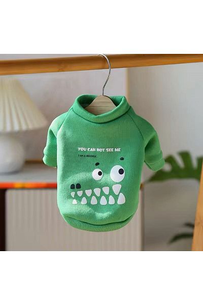 PetiliDünya Cute Character Dog Sweat Cat Sweat Cat,Dog T-Shirt