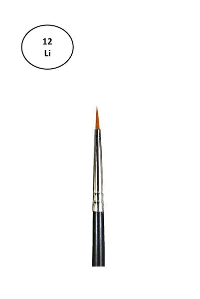 im kırtasiye Fanart Series 123 Synthetic Brush No:0 12 pcs