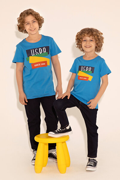 U.S. Polo Assn. Erkek Çocuk Koyu Mavi Jean Pantolon 50288530-DN0023