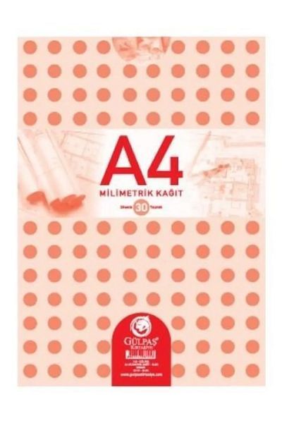 Ethab Ticaret Gülpaş 144 كتاب الرسم الفني A-4 30 ورقة 12 قطعة