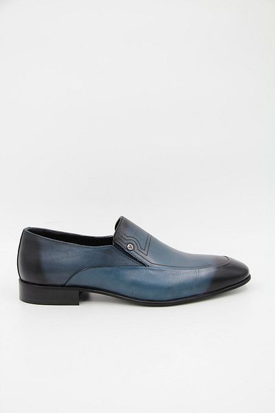 Tigana 7601 Pantofi clasici pentru bărbați - bleumarin