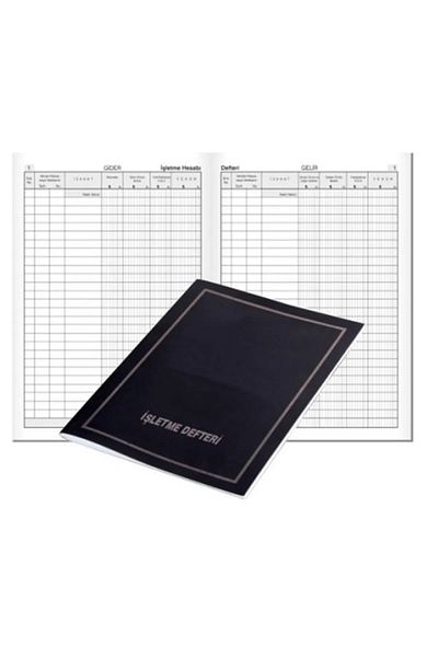 Ethab Ticaret Gülpaş Business Comes Expense Book 40 ورقة غطاء بلاستيكي