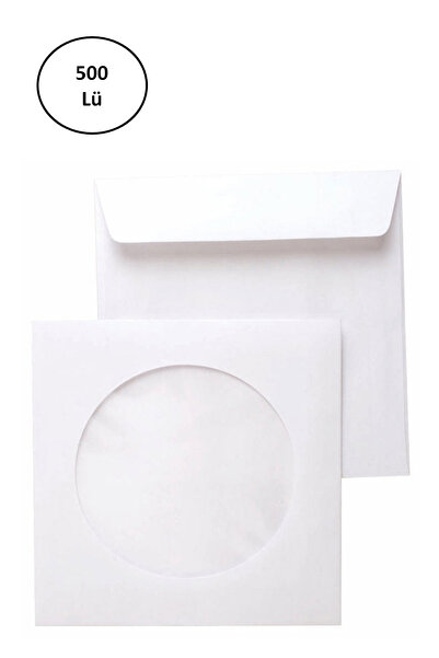 ASİL DOĞAN Asil Doğan As-3001 - 12,5x12,5 cm 90 gsm Плик с прозорец за компак...