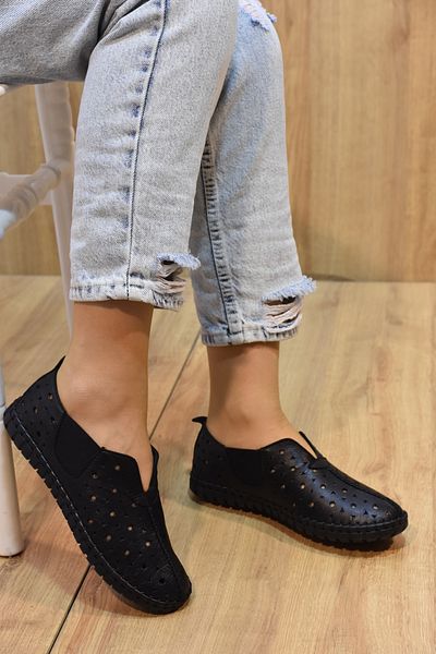 Prego Pantofi casual de damă Iniesta din piele naturală cu talpă termocontractabilă