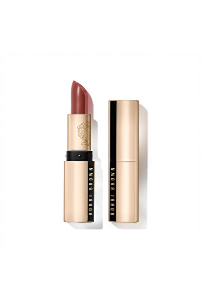 BOBBI BROWN Luxe Lipstick Saten Bitişli Ruj - Burnt Rose