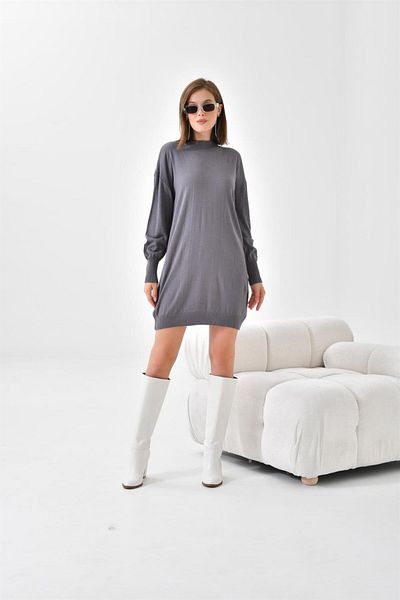 FTZ WOMEN Women's Basic Tunic Gray 20167