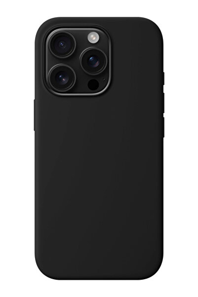 shoptocase iPhone 16 PRO MAX Uyumlu İçi Süet Dışı Silikon Lansman Telefon Kılıfı