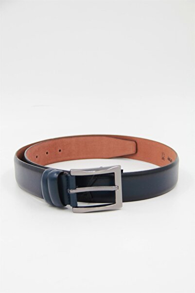 KEMERBANK 057 Curea pentru bărbați - ALBASTRU ÎNCHIS