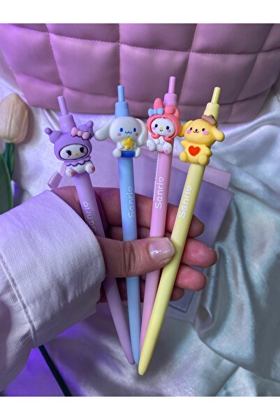 SANRIO 1 adet sanrıo karakterli 0.7 uçlu kalem , pastel tonlarında karakterli...