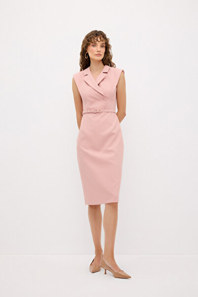 adL V Yaka Dar Elbise