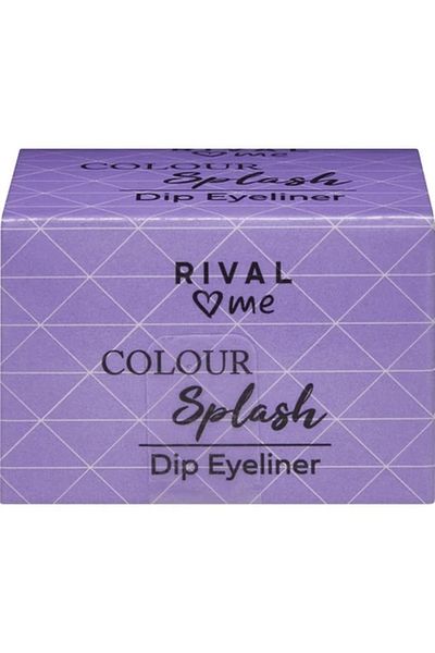 Rival Loves Me Lilac Color Splash Dip Eyeliner - No: 02