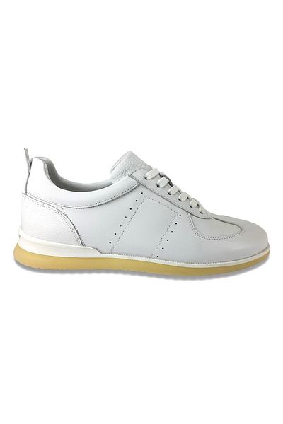 Libero 4739 Genuine Leather Men's Casual Shoes-white
