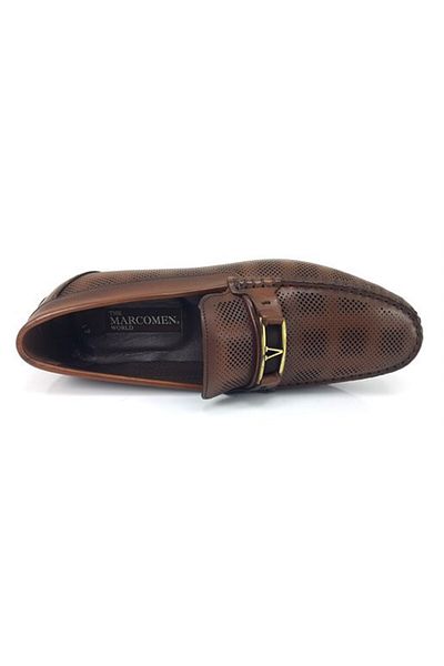 MARCOMEN 11087 Model Casual Men's Shoes - Tan