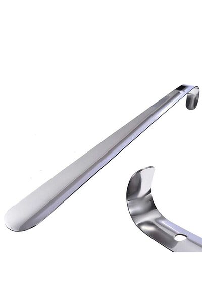 YNT İthalat Steel Chrome Plated Shoe Horn Kerata 75 Cm