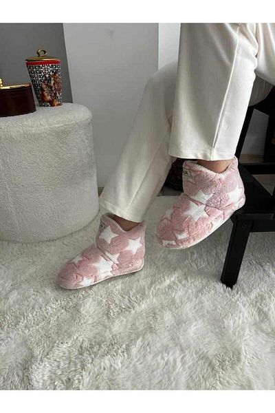 Behtah Kundura Starry Γυναικείες Παντόφλες Home Boots Home Παπούτσια Χοντρή ελαφριά σόλα