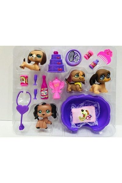 TRUST STORE 17 Piece Joyful Minis Set - Toy Minis Family