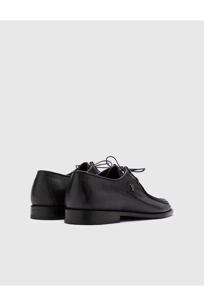 İLVİ Espoo Hakiki Deri Erkek Lacivert Klasik Ayakkabı