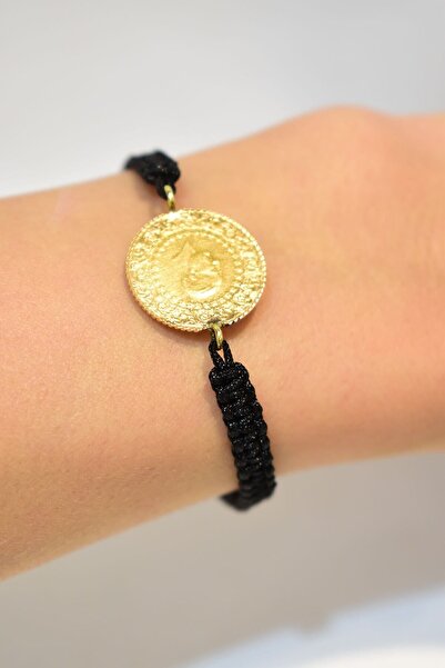 Yenigün Kuyumculuk 22 Ayar Çeyrek Altınlı Ipli Bileklik