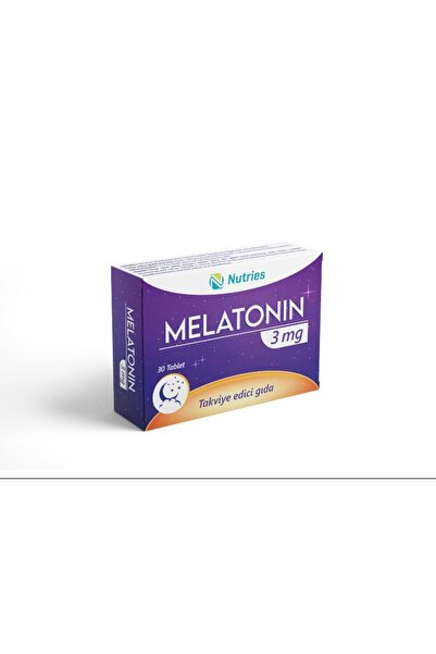 Nutries Melatonin 3 Mg 30 Tablet