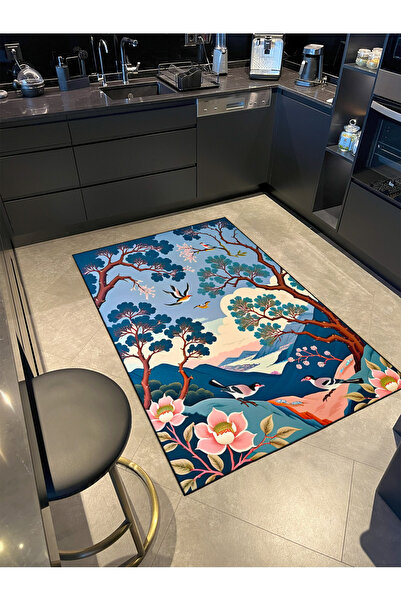 Rugs Modern Halı سجادة ديكور حديثة من مجموعة باريس ذات طابع باستيل مع نمط أشج...