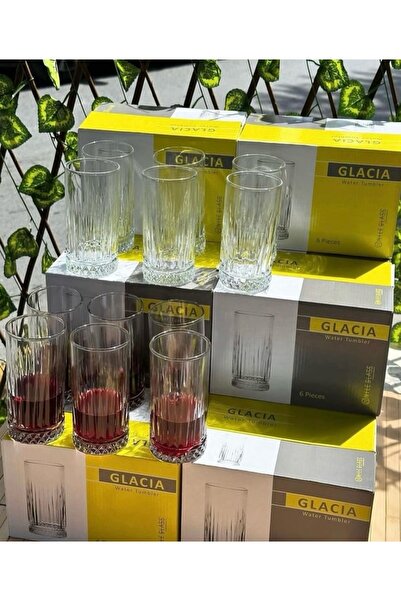 GLACIAL Elysia model meşrubat bardağı 6 lı uzun