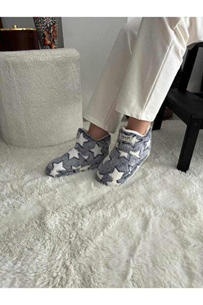 Behtah Kundura Starry Γυναικείες Παντόφλες Home Boots Home Παπούτσια Χοντρή ελαφριά σόλα